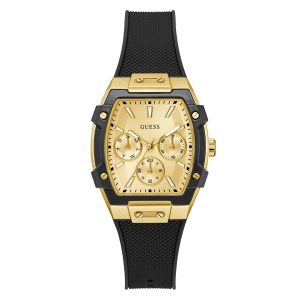 Reloj Guess Mujer Phoenix. Silicona Negro GW0945L2