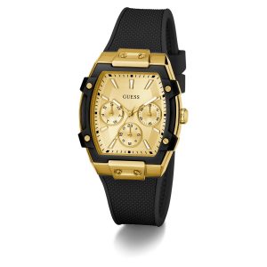 Reloj Guess Mujer Phoenix. Silicona Negro GW0945L2